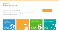 Desktop Screenshot of interkay.com